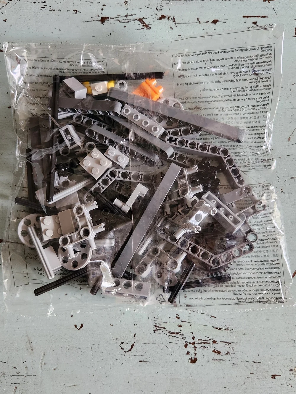 Lego Mindstorms Parts Bag